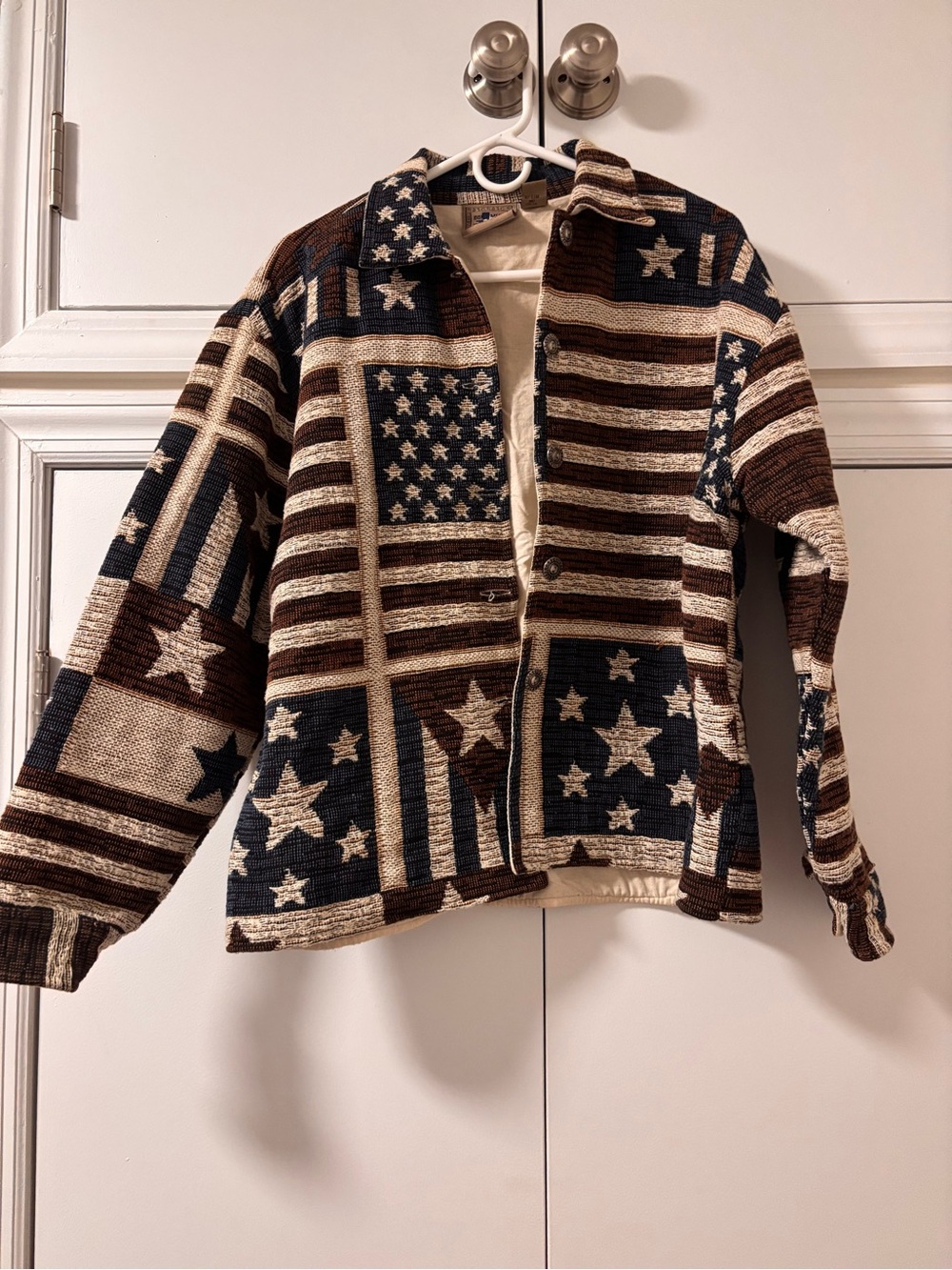 Quilted Flag Jacket